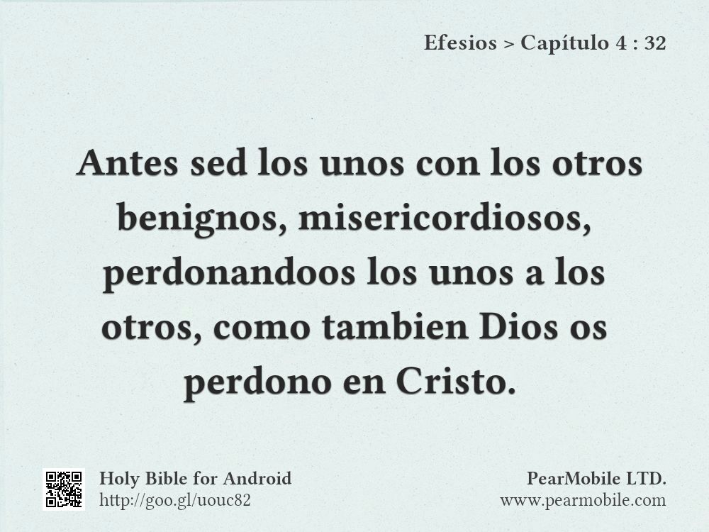 Efesios, Capítulo 4:32